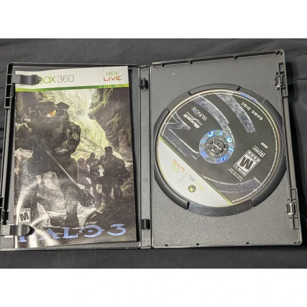 Halo‎ 3 Microsoft Xbox 360 CIB Complete With Manual